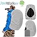 Joy Walker Backpack Rain Cover Waterproof Breathable Suitable for (15-30L, 30-40L, 40-50L, 50-70L, 70-90L) Backpack Hiking/Camping/Traveling (gray, XL (for 50-70L backpack))