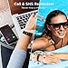 LETSCOM Fitness Tracker, Activity Tracker Smart Watch with Call & SMS Reminder, IP68 Water Resistant Color Screen Step Counting Sleep Tracking Calorie Counter Pedometer Wrist Band