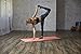 Gaiam Yoga Mat Classic Solid Color Reversible Non Slip Exercise & Fitness Mat for All Types of Yoga, Pilates & Floor Workouts, Guava Navy, 4mm