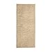 ITSOFT Plush Bathroom Rug 47x21, Absorbent Machine Washable Non Slip Chenille Bath Mats, Quick Dry Bathmat, Bath Rugs for Bath, Shower, Bedroom, or Door Mat, Beige
