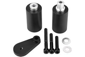 Qiilu YZF R6 Frame Sliders Crash Protectors Kit for YZF-R6 2003 2004 2005 & YZF R6S 2006 2007 2008