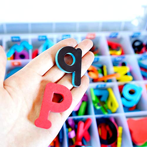 4 Alphabet+Magnets+Magnetic+Multicolor+Lowercase