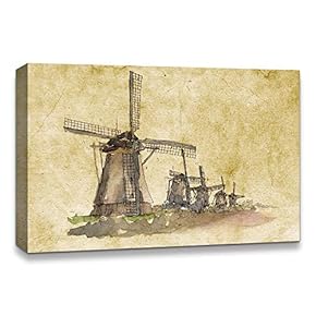Freehand Sketching of Scenery Pictures Home Wall for...