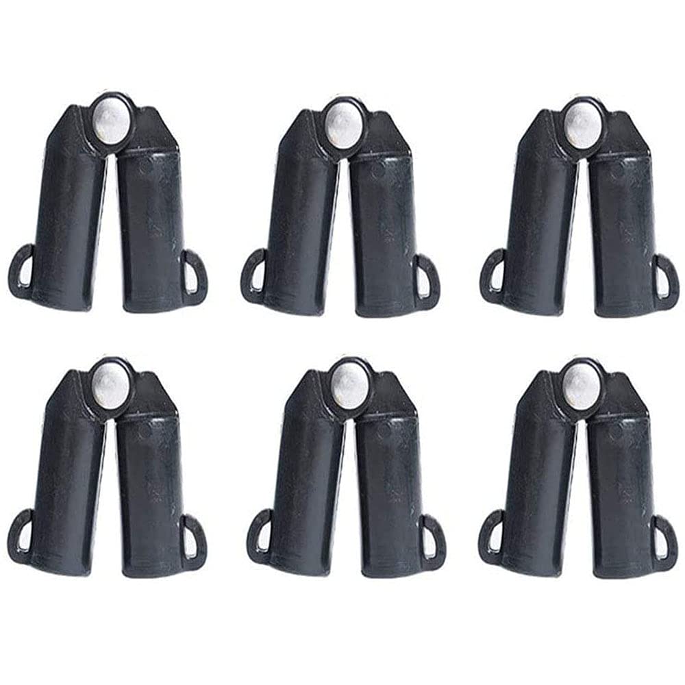 CENPEK 6Pcs Adjustable Plant Plastic Connector for Plant Stakes