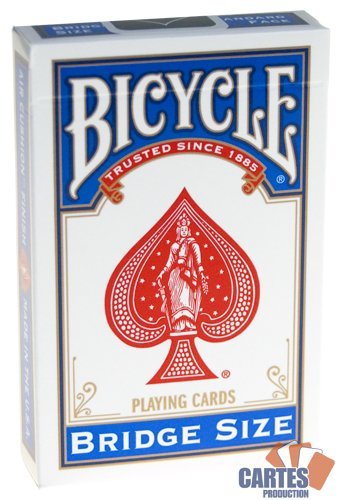 BICYCLE Deck Bridge Size - Blue Back (US Playing Card Company)