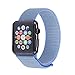 Pantheon Woven Nylon Replacement Apple Watch Band by, Sport Loop Edition, For Men or Women, Strap fits the 38mm or 42mm Apple iWatch, Compatible Series 1, 2, 3, Nike (Royal Blue, 38mm)