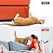 Petslucent Cat Scratch Furniture Protector Tape, Cat Anti Scratch Training Tape, Double Sided Clear Sticky Paws Guards for Carpet, Sofa, Couch, Door (3''x 30 Yards)