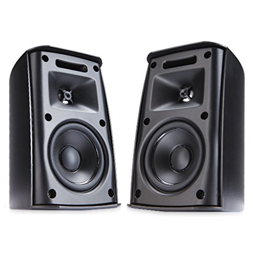 QSC Shure Audio Passive On-wall Speakers Pair Black Oman Ubuy