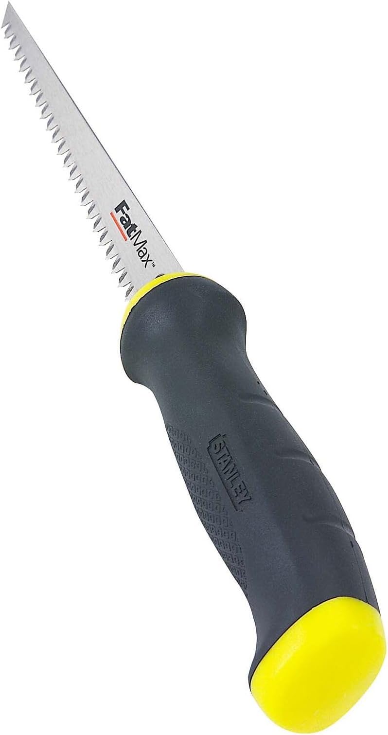 Stanley FatMax Jab Saw and Scabbard 7 TPI Sharp Tip Anti Slip Handle