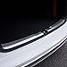 Kust hf3791W Car Rear Bumper Guard, Rear Door Sill Protector Fit For Honda 2015 2016 Crv,Pack Of 1 Pair Stainless Steel Trunk Rear Bumper Protector