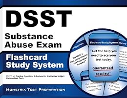 Amazon Com Dsst Substance Abuse Exam Flashcard Study