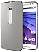 Motorola Moto G (3rd Generation) Case Cimo [Matte] Premium Slim Fit Flexible TPU Case for Motorola Moto G G3 (3rd Gen, 2015) - Smoke