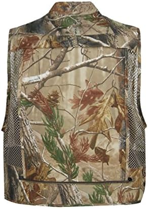 Selene Allure Camouflage Multifunction Fishing Vest (Yellow, XXL)
