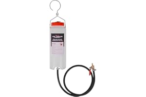 Motorcycle Auxiliary Fuel Tank (1L with Vent) Portable Gas Tank for Small Engine Work and Carburetor Tuning