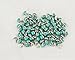 Happy E-life 20 PCS Beautiful DIY Buttons Turquoise Rapid Rivets Studs DIY Leather-Craft for Bag Shoes Bracelet Tandy Leather Lake Blue