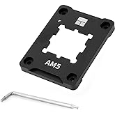 Thermalright ASF Black V2 AM5 CPU Holder, AM5 Safety Fixed Frame, AM5 Secure Frame, Corrective Anti-Bending Fixing Frame, AM5 Anti-Bending Contact Frame,CPU Cooler Standard,Black