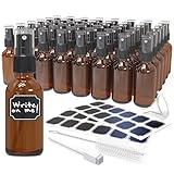 Nevlers 48 Pack Amber 2 Oz Spray Glass Bottle | The
