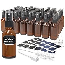 Nevlers 48 Pack Amber 2 Oz Spray Glass Bottle | The