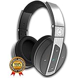 HIFI ELITE Super66 | Portable, Bluetooth Headphones, Wireless, Noise-Isolating, Over Ear : Premium Audio, Rich Bass, Built-In Microphone, Good Battery, Wired Line-In : For Cell Phones, Computers, TVs