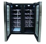 SPT WC-2461H Double-Door Dual-Zone Thermo-Electric Wine Cooler with Heating