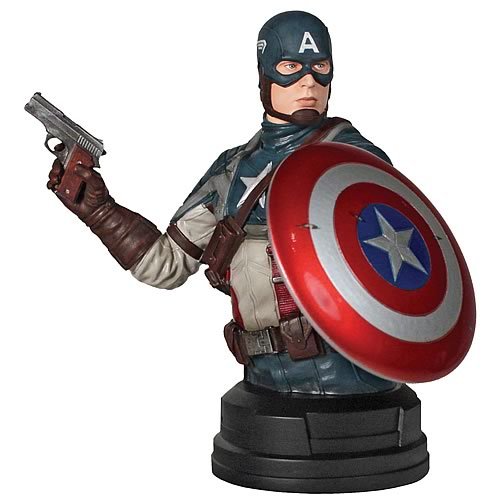 Captain America Movie SDCC 2011 San Diego ComicCon Exclusive Bust Captain America