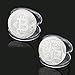 OutTop 3 Pcs Art Gold Plated Bitcoin Collection Coin Home Room Office Decoration (A)