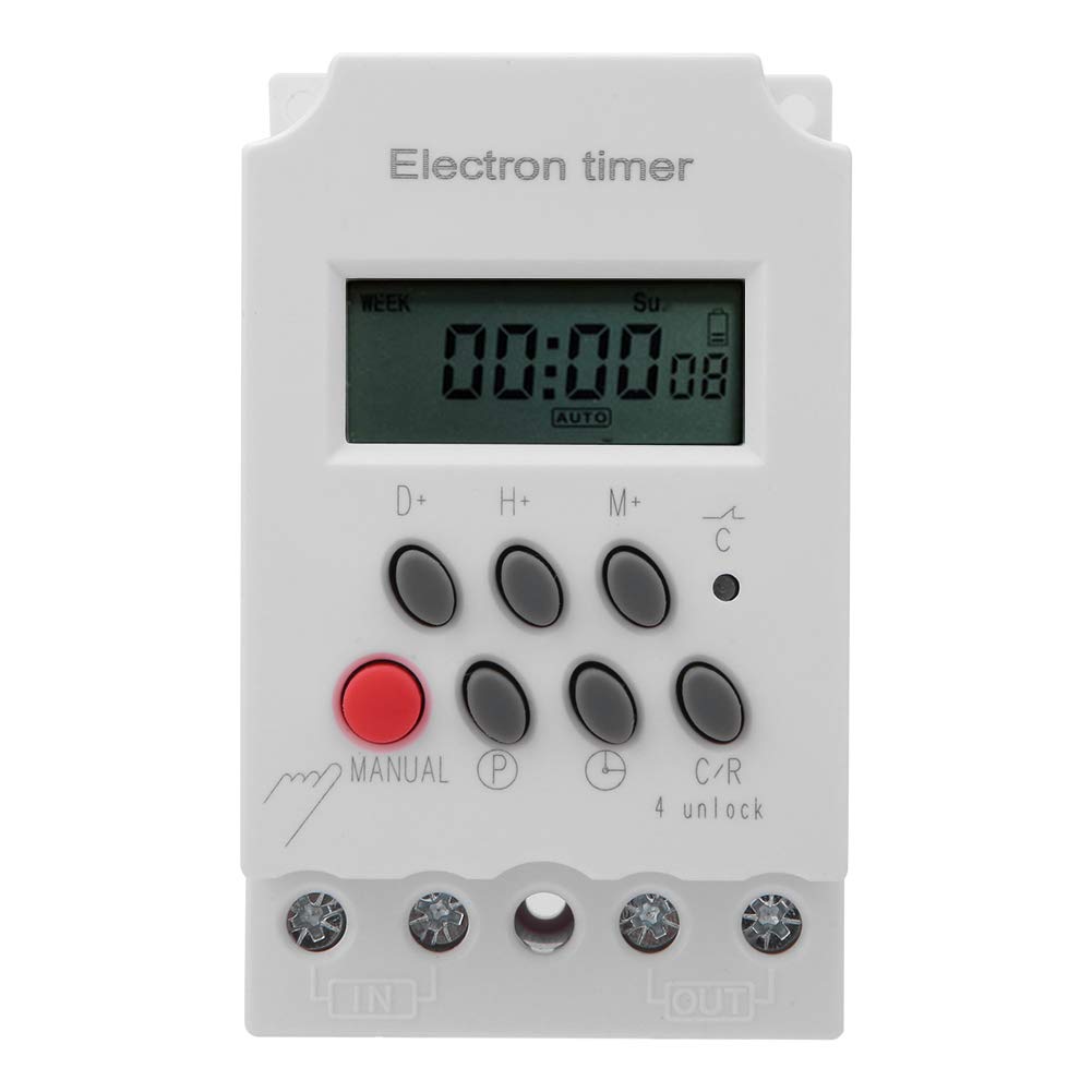 Mrisata KG316t Lap Digital Immersion Timer Electronic Timer Switch Microcomputer Intelligent Large Current KG316t III 220VAC 30A