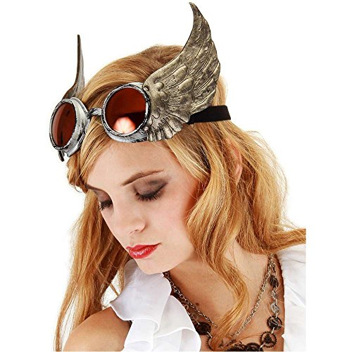 Winged Goggles Costume Accessory