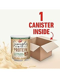 Boost - Polvo para bebidas nutricionales simplemente completo, lata de 8 onzas, 1 paquete