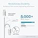 USB C Cable (USB 3.0), iVoler [4 Pack:3FT 6FTx2 10FT] Braided Nylon Type C Charger Cables Fast Charging Cord for Samsung Galaxy S10 S10e Plus Note 9 S9 S8 Plus Google Pixel XL Nintendo Switch (Silver)