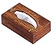 SouvNear 811778022763 Rosewood Tissue Box with Jali