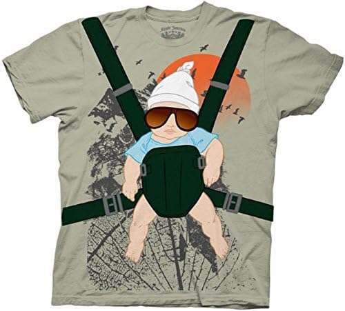 The Hangover Alan Baby Bjorn With Graphic Human Tree Adult Costume T-Shirt