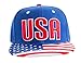 Ann Arbor T-shirt Co. Epic USA American Flag Pride Merica Snapback Hat of Freedom, Liberty, & Justice