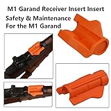 Field Sport M1 Garand Receiver Insert, Safety and Maintenance for the M1 Garand, Bright Orange