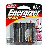 Energizer Max Batteries - AA - Pack of 4