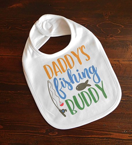 Baby Bib - Daddy's Fishing Buddy