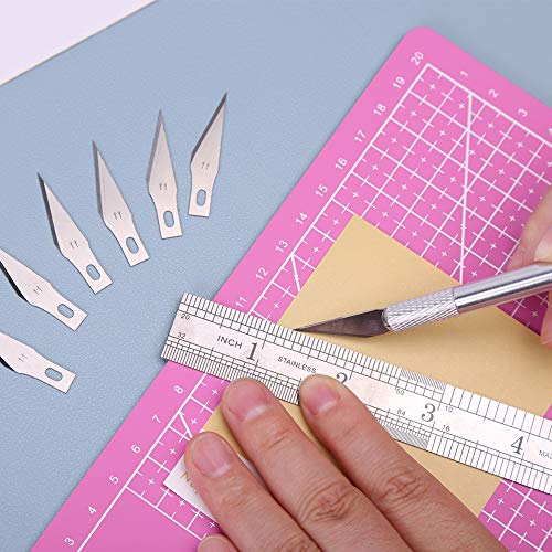 Exacto Knife Kit & A5 Cutting Mat, Precision Carving Craft Hobby Knife