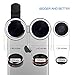 Vinsic Camera Lens, 3 in 1 Fisheye Lens Plus Macro Lens Plus Wide Angle Lens, Clip on Cell Phone Lens Camera Lens Kits for Iphone 6s, 6, 5s, Galaxy & Most Smartphones (Silver)