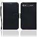 Navor Protective Flip Wallet Case for BlackBerry Classic - Black (BBCOBK)
