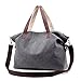 Women's Handbags,LOSMILE Shoulder Bags Top Handle Beach Tote Purse Crossbody Bag (Grey)