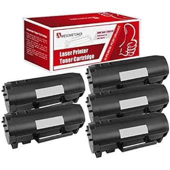 Amazon.com: Awesometoner Compatible Dell 2360 5 Pack (331-9805) High