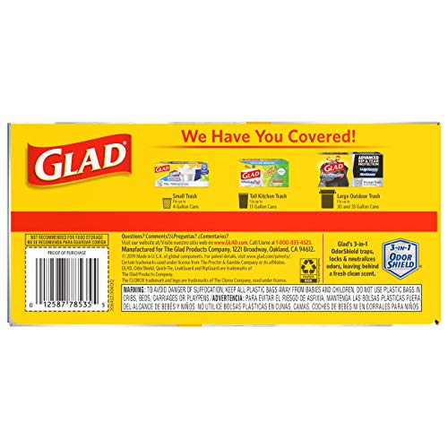 1 Glad+ForceFlex+Kitchen+Shield+Drawstring