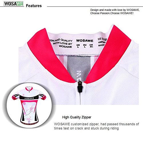 image for Cycling Jersey Women Aogda Cycling Jerseys Women Bike Shirts Bicycle B