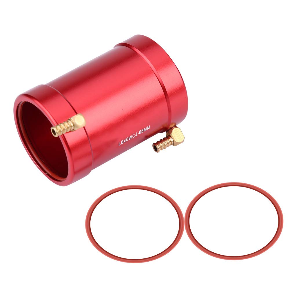 RC Model Boat Water Cooling Jacket, Metal Parts 40mm-68mm Motor Water Cooling Jacket Upgrade Accessory for RC Car