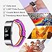Bandmax Compatible Fitbit Charge 2 Bands Rainbow LGBT, Nylon Fitbit 2 Watch Bands Comfortable Sport Straps Accessories Mix Adjustable Metal Clasp Compatible Fitbit Charge 2(Large Size)