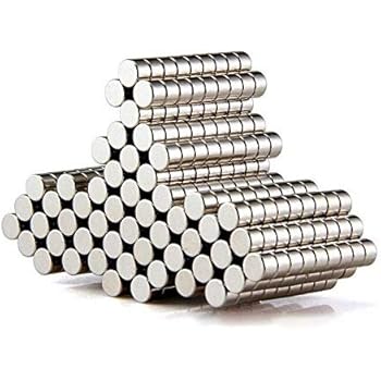 WOTOY 140 Pieces 3mm D x 3mm H DIY Fridge Magnet Multi-Use for Door Whiteboard Map Screen Bulletin Boards Refrigerator Magnets