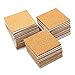 M-Aimee 100 Pack Self-Adhesive 4x4 Inch Cork Squares - Brown, Square, Cork Coasters for Home, Kitchen, Office - DIY Crafts and Wall Tiles