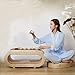 Eshow Japanese Straw Cushion Tatami Floor Cushion Japanese Style Handcratfed Wicker Mat Futon Flat Meditation Cushion Zabuton Japanese Floor Pillow Eco-friendly and Breathable