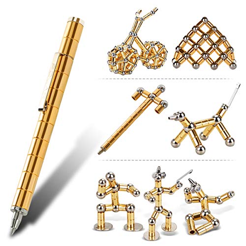 asuku Magnetic Sculpture Building Toys Building Blocks, Eliminate Pressure Fidget Gadgets, Relieving Stress Boredom ADHD… - Image 2