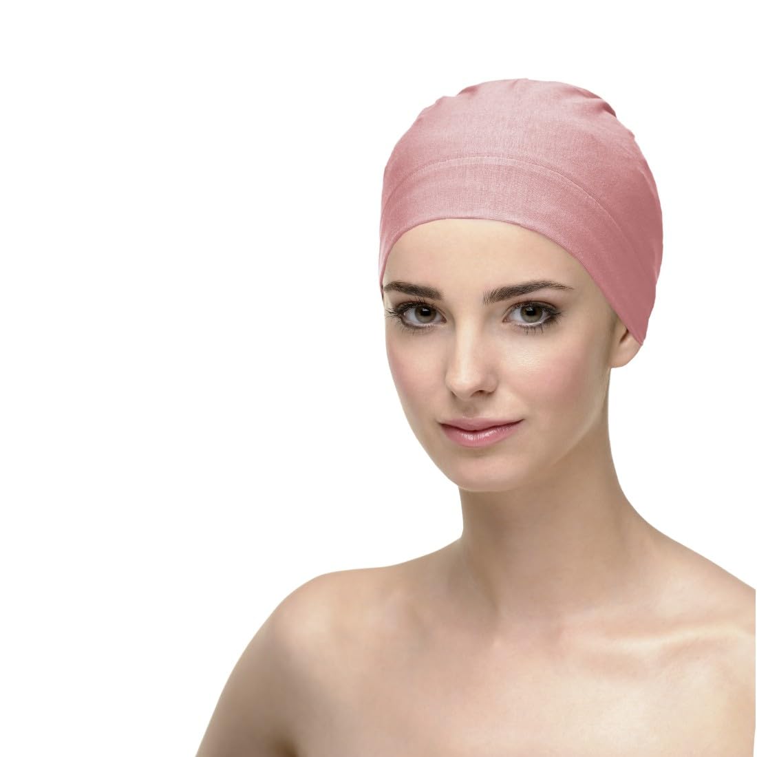 Carebell Natalia Bamboo Oncology and Hair Loss Sleeping Cap (Pale Pink 13)